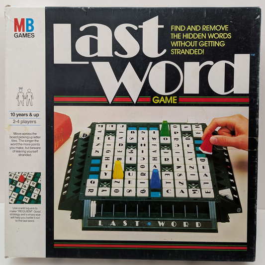 Last Word (1986) – A Clever Word Game of Strategy, Skill, and Outwitting Your Opponents