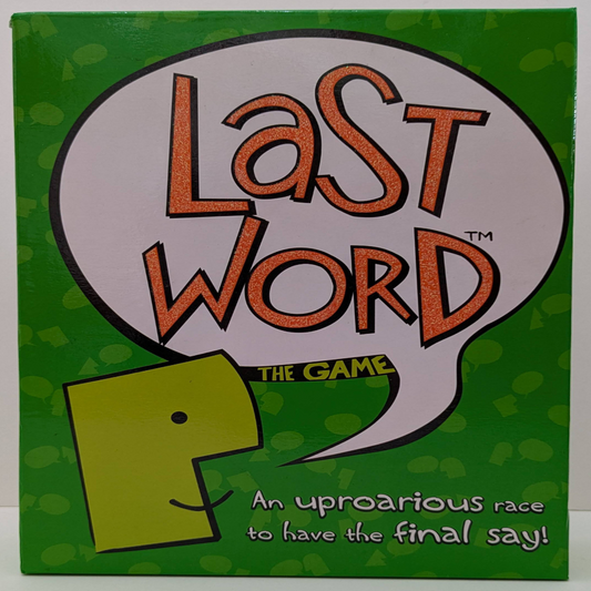 Last Word (2005) – A Fast-Paced Word Game of Quick Thinking