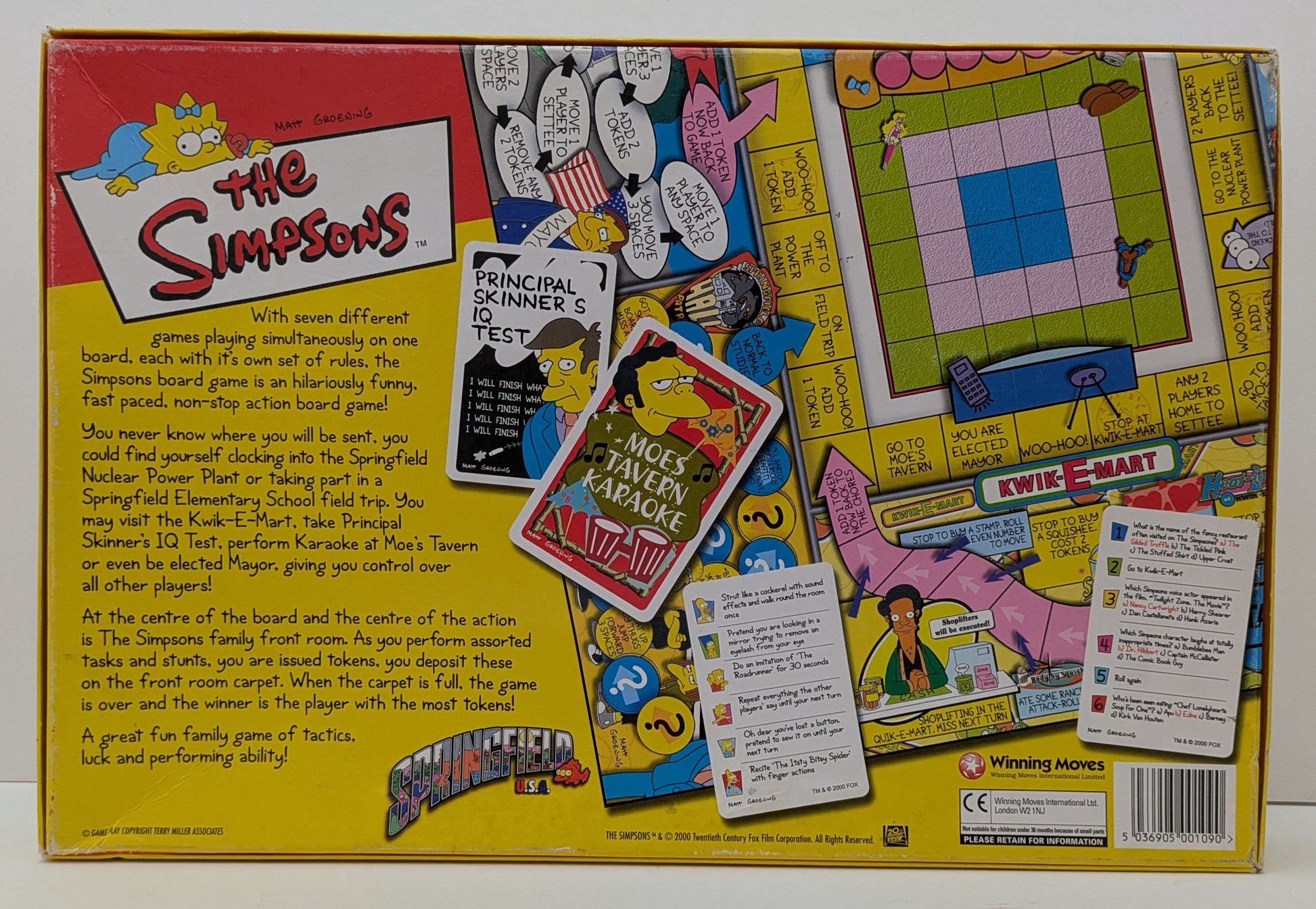 Laugh, Act and Play Like a True Simpson with This Wacky 2000 Board Game Classic!