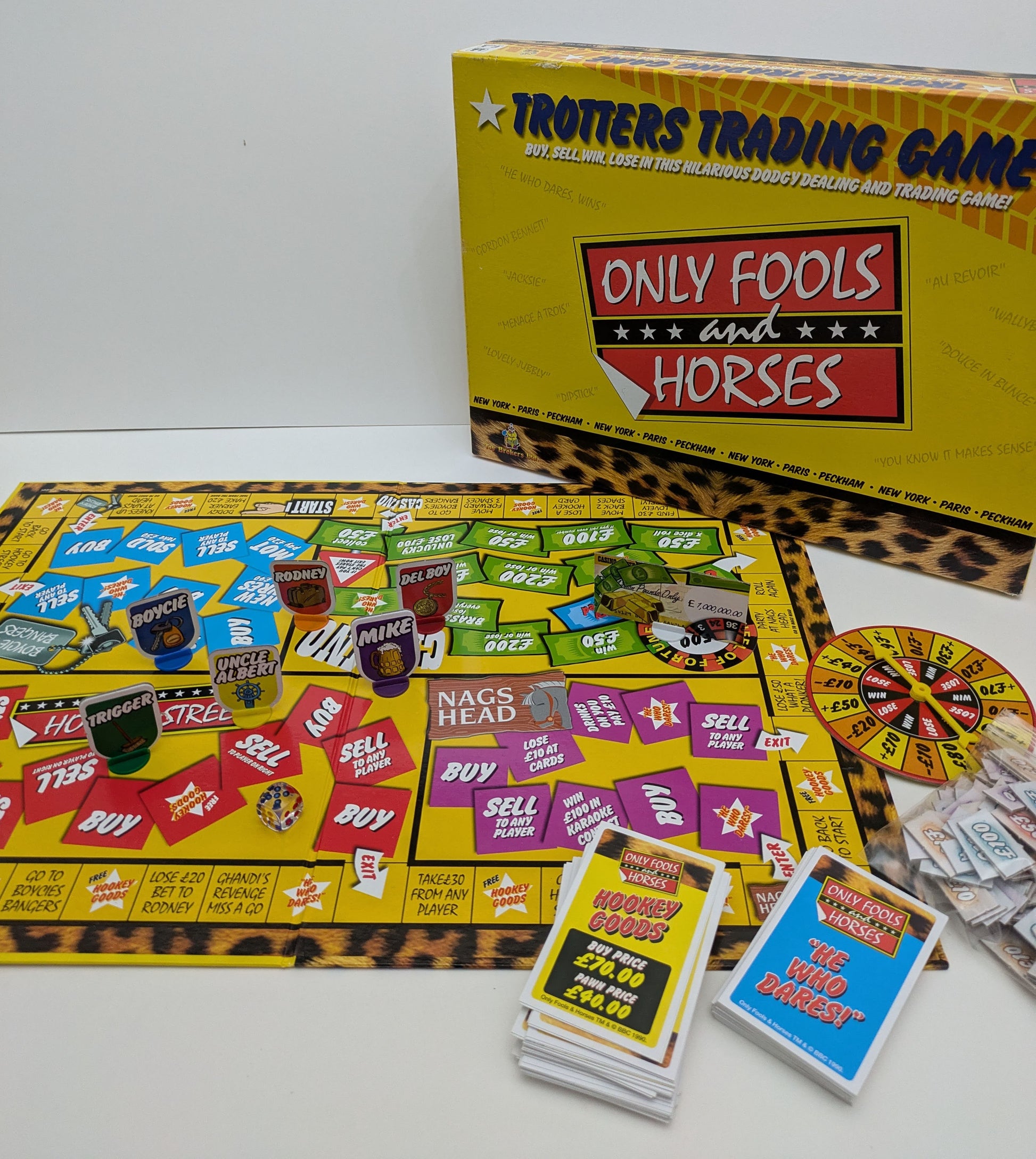 Laugh, deal, and trade your way through Only Fools and Horses (1990).