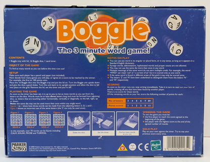 Learn the Official Boggle (2000) Rules and Gameplay