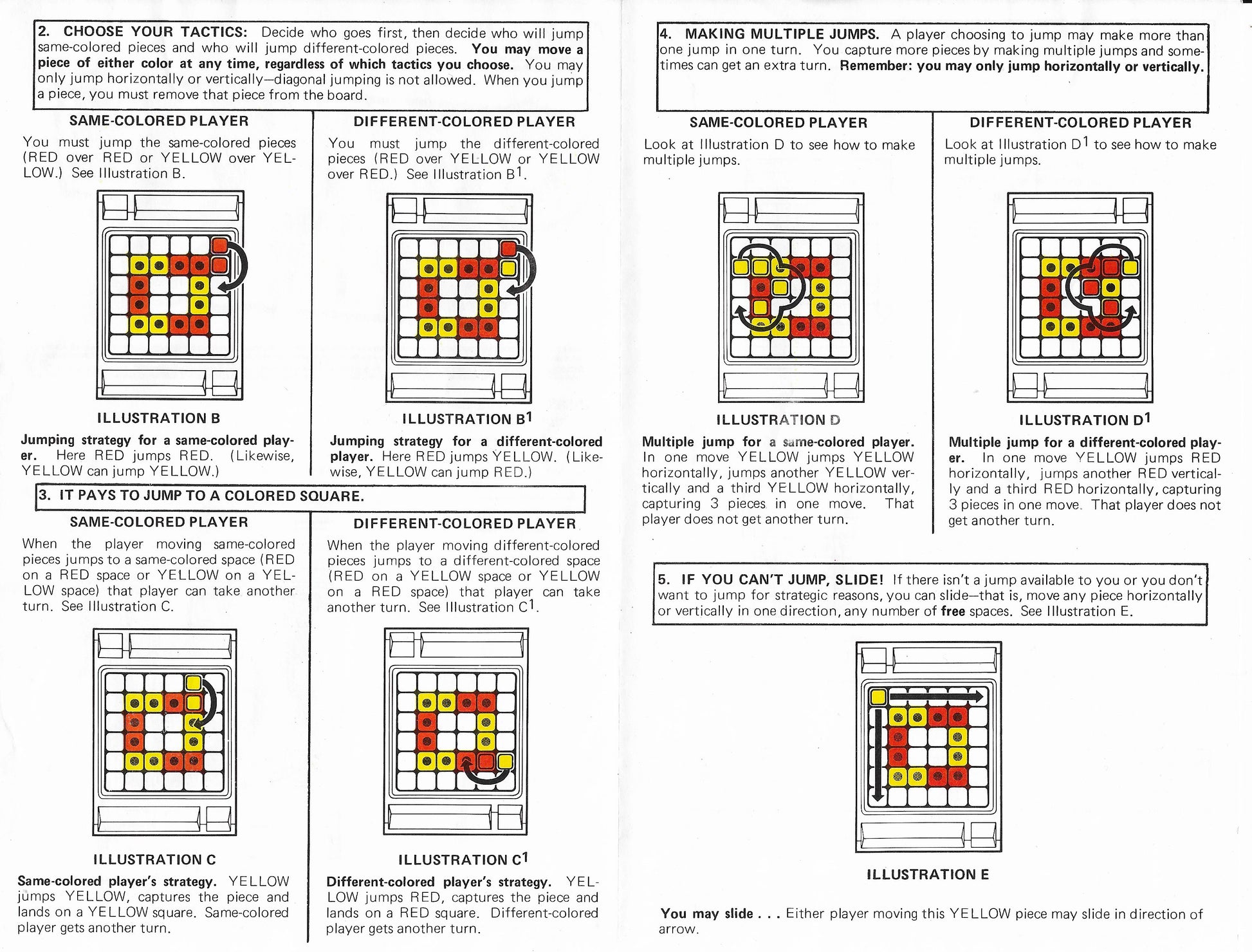 Learn the rules of Chinese Chess 1981 – same-colour and different-colour jumps make all the difference.