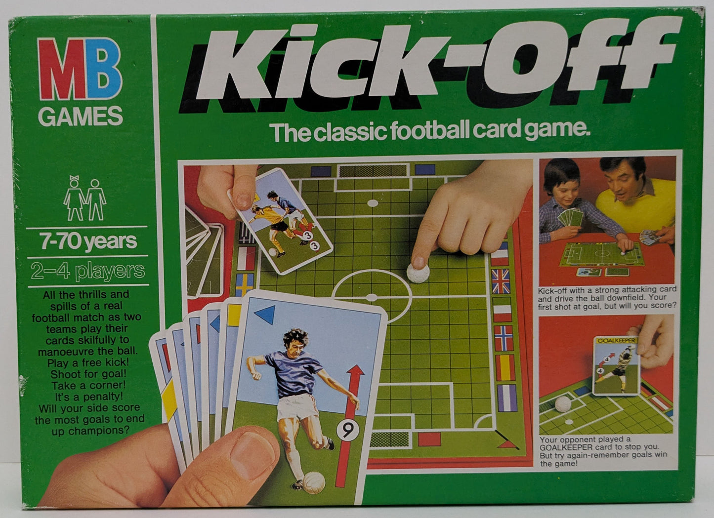 Line up your team and get ready to play Kick-Off (1981) – the football card game you’ll want to replay.