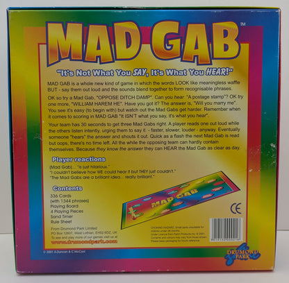 Mad Gab (2001) – Perfect for Parties, Families, and Game Nights