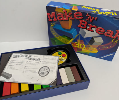 Make 'N' Break (2004) is a brilliant game for families who love a hands-on challenge.