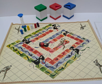 Masquerade (1986) brings acting, laughter, and guessing together in one lively board game.