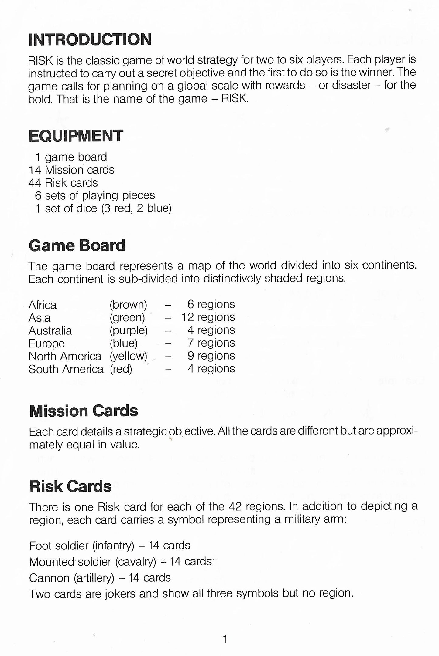 Master the Official Rules of Risk (1985) and Conquer the World