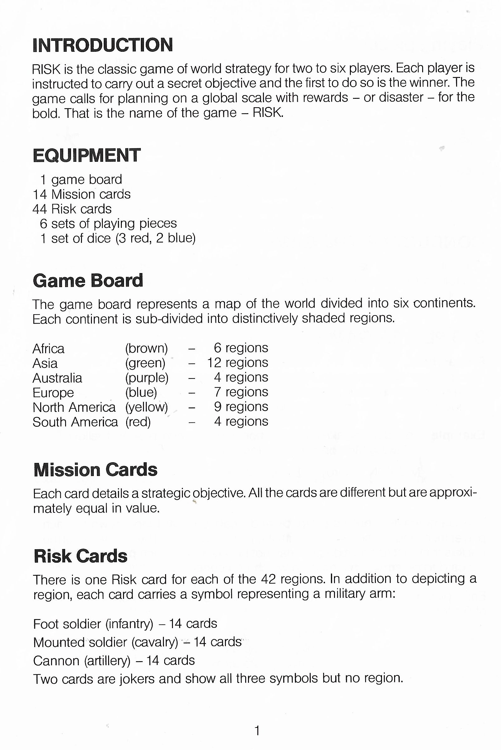 Master the Official Rules of Risk (1985) and Conquer the World