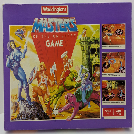 Masters of the Universe Board Game (1983) – He-Man vs Skeletor Showdown