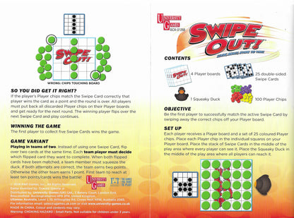 Match the Card and Squeeze the Duck in Swipe Out! (2018)