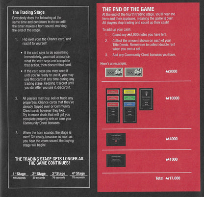 Monopoly Speed (2019) rules of play explain the fast rounds and timer-based challenges.