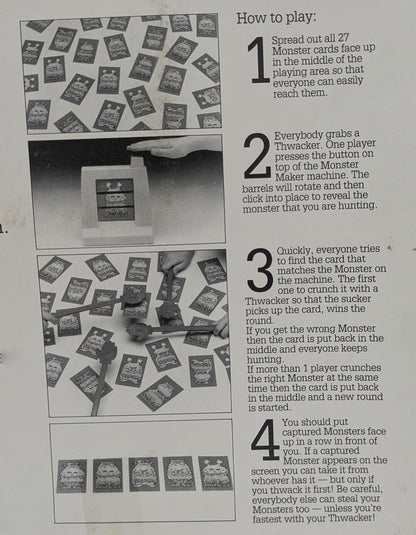 Monster Crunch (1987) Rules – Learn how to set up, play, and master this monster-matching classic.