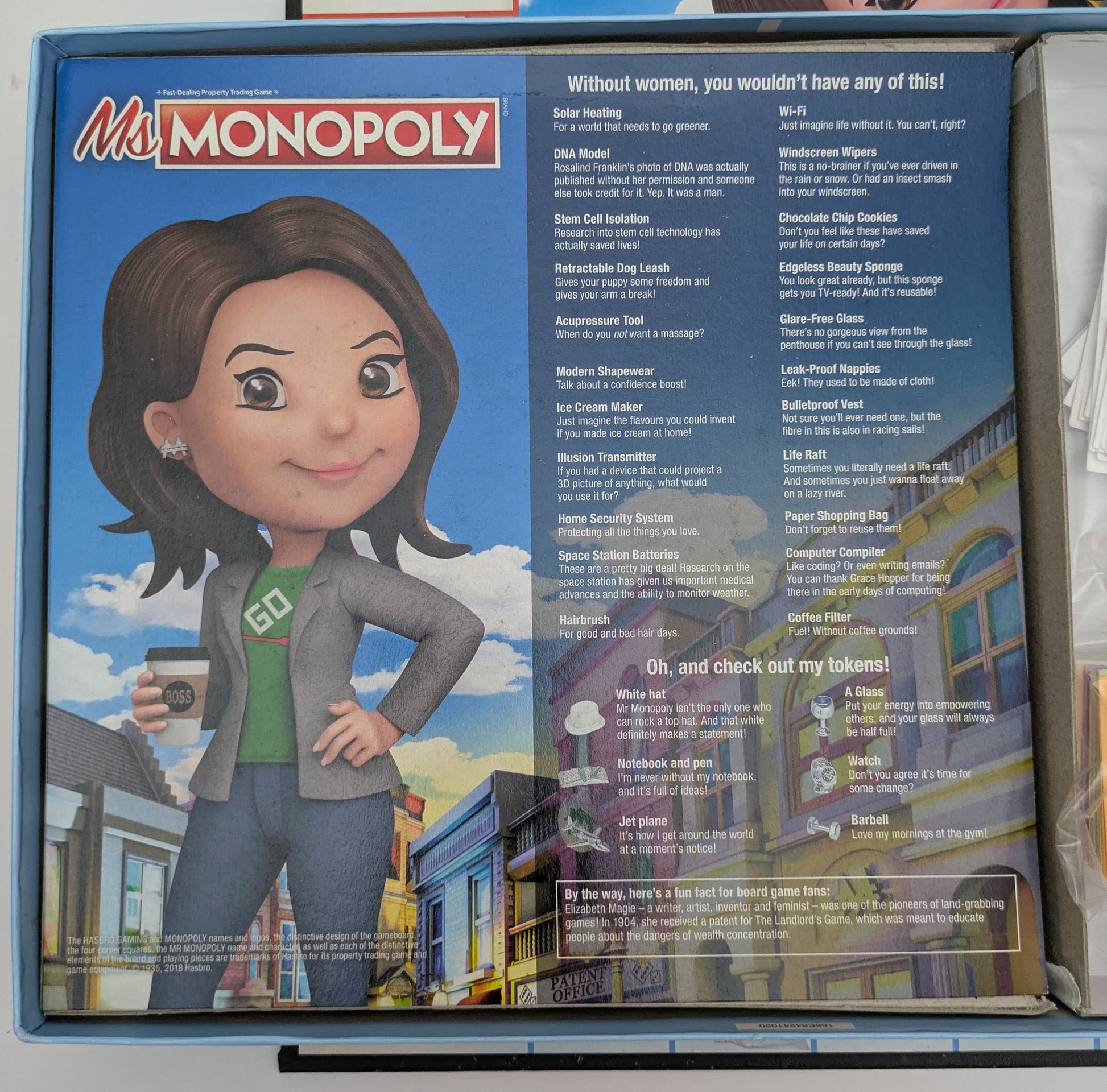 Ms Monopoly (2019) encourages players to think about value, investment and timing during play