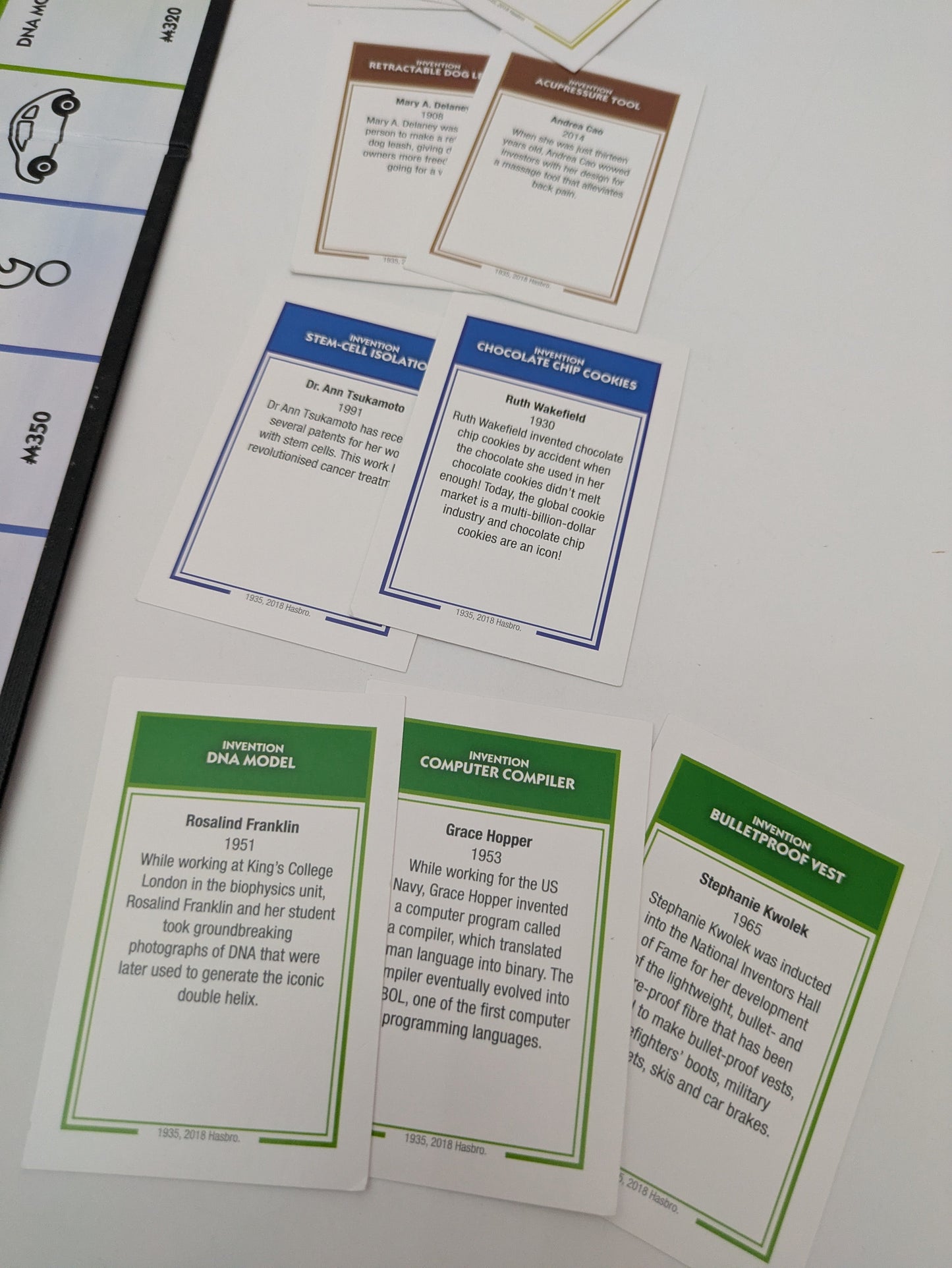 Ms Monopoly (2019) is a family board game that encourages strategy, decision making and discussion