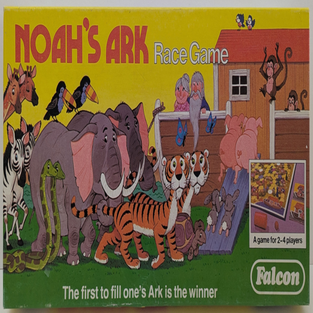 Noah’s Ark (1989) Board Game  Family Animal Collecting Fun