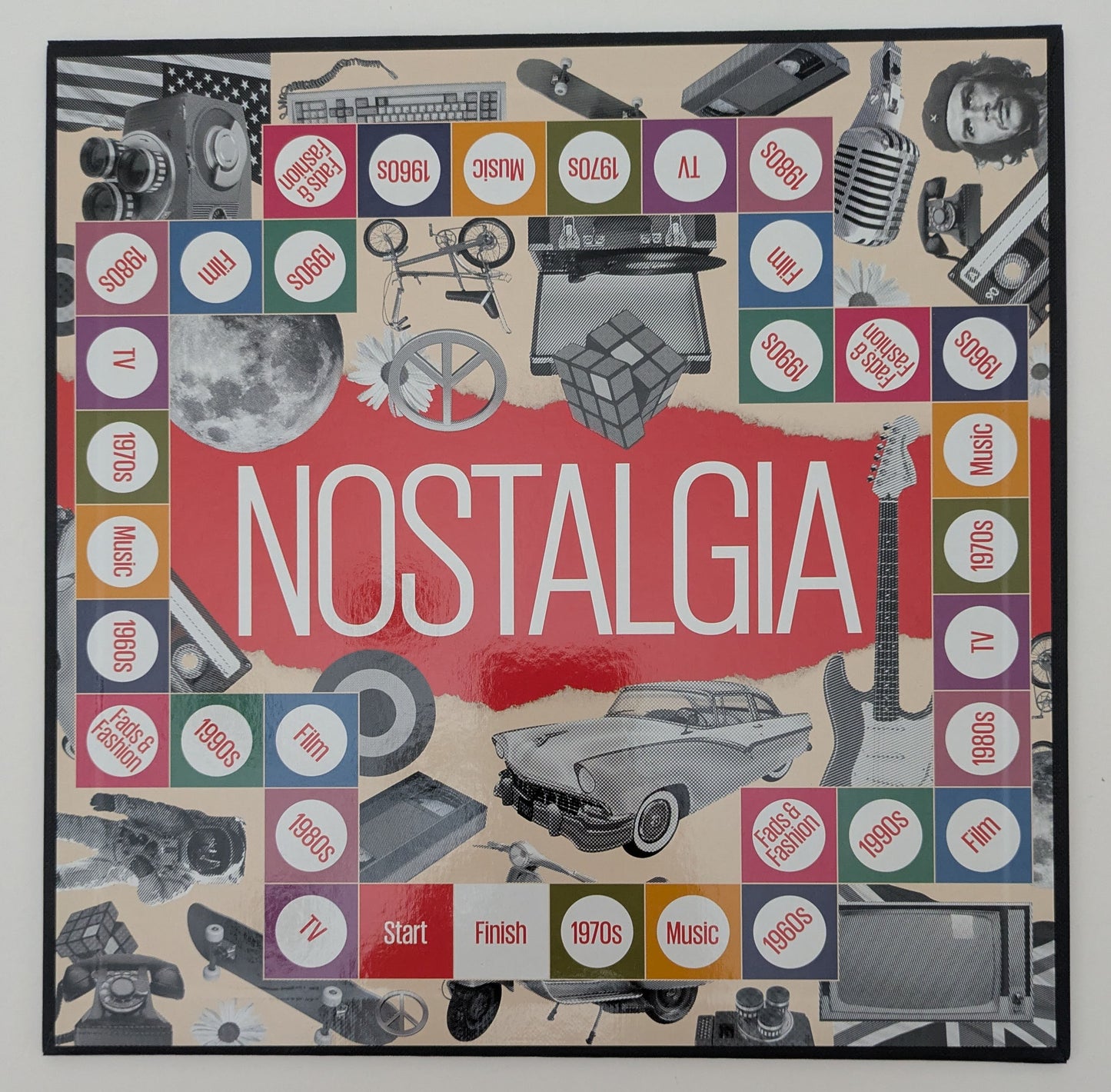 Nostalgia (2021) is a fun and thoughtful quiz game packed with memories from the 60s to the 90s.