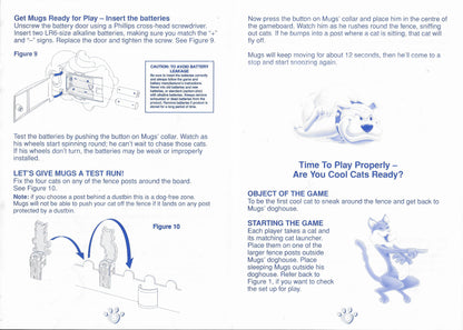 Official Fraidy Cats (1995) Rules — Be the First Cat Back to the Doghouse!