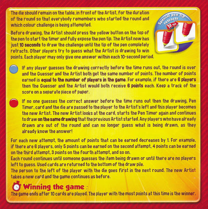 Official Instructions for Pass the Pen (2015) – Cheatwell