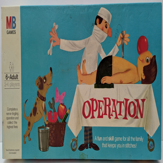 Operation Board Game – Classic Dexterity & Skill Game for All Ages