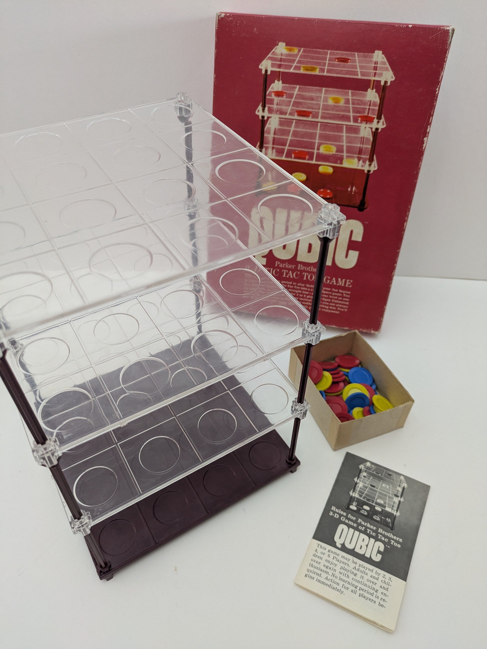 Discover Qubic (1965) – Parker Brothers’ Timeless Strategy Game