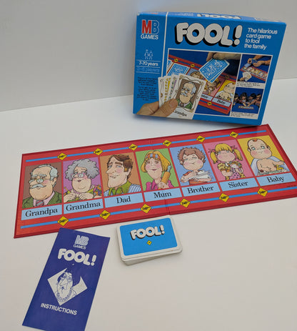 Packed with laughter and clever tactics, Fool! (1981) challenges players to outwit their opponents and spot a fib when they hear one.