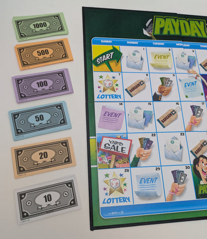 Payday (2016) is a family board game focused on managing money and events.