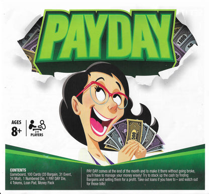Payday (2016) rules explain how players move, roll dice and take actions.