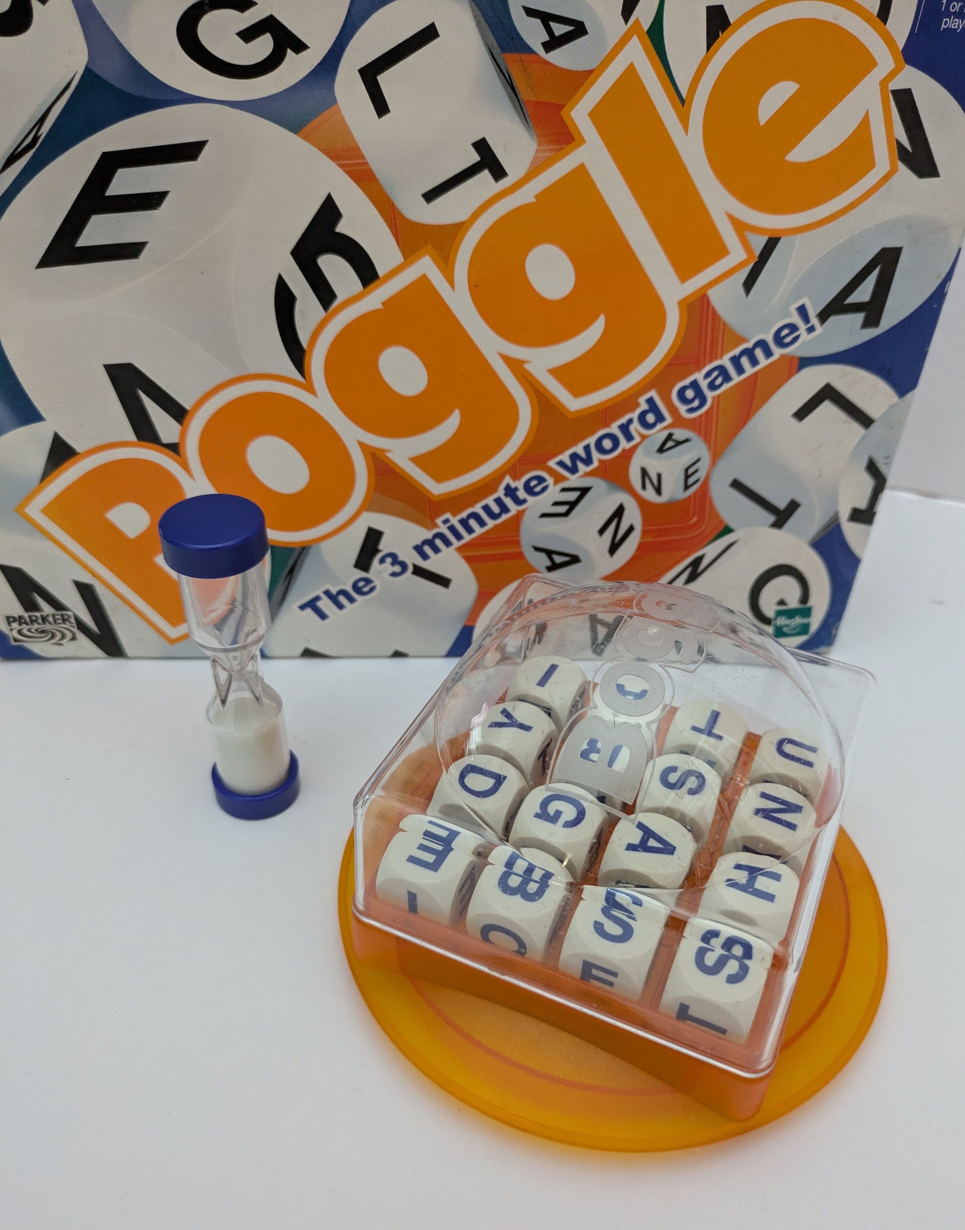 Play Boggle (2000) and Race to Find the Most Words