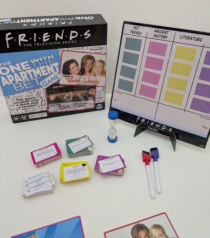 Play Friends – The One with the Apartment Bet Game and prove your fandom knowledge.