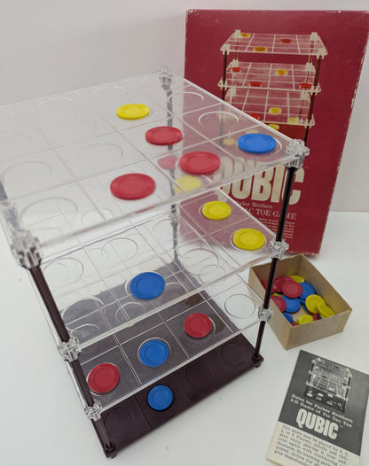 Play Qubic (1965) – The Classic 3D Strategy Board Game
