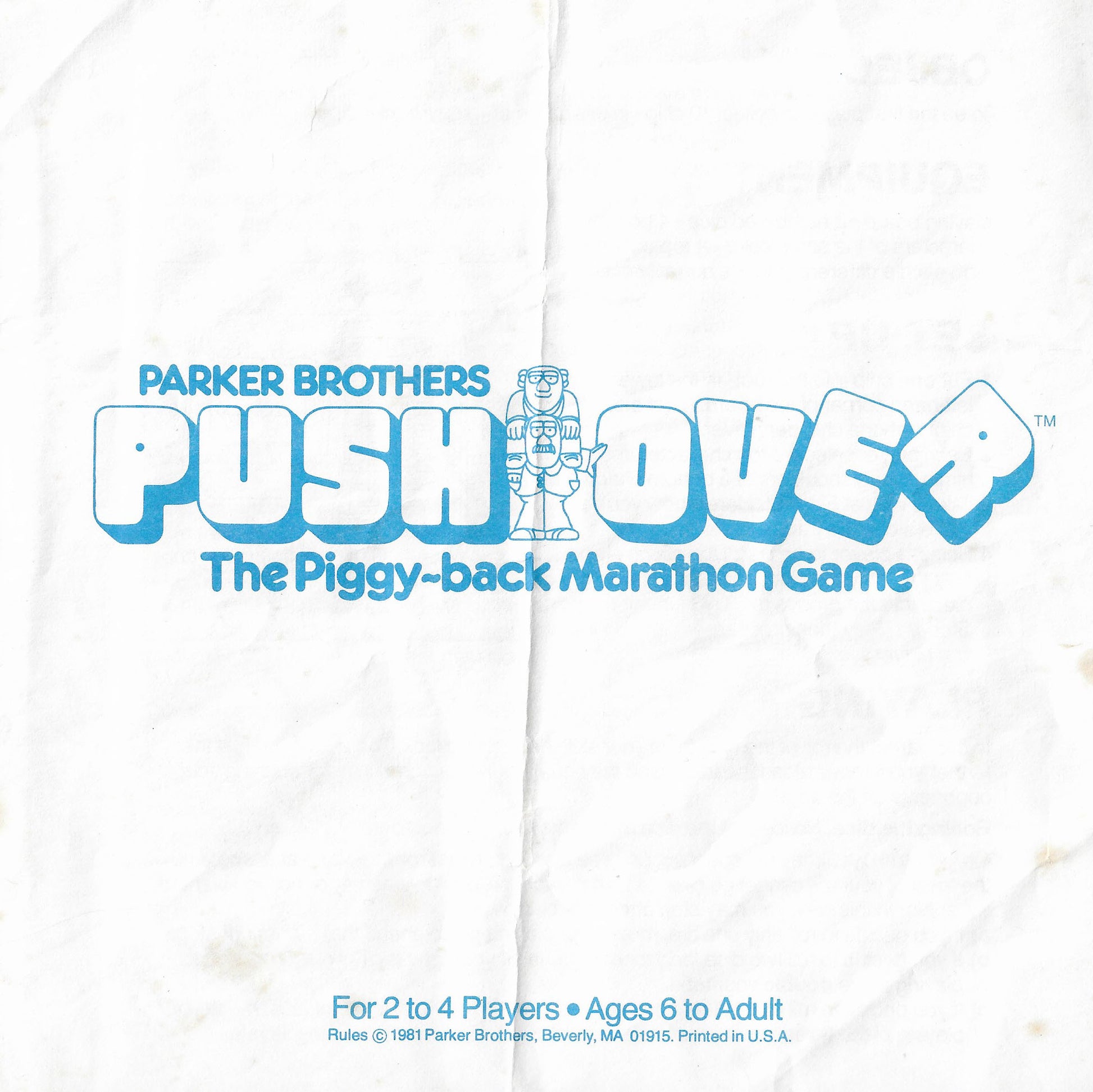 Push Over (1981) brings classic 80s fun to your next game night