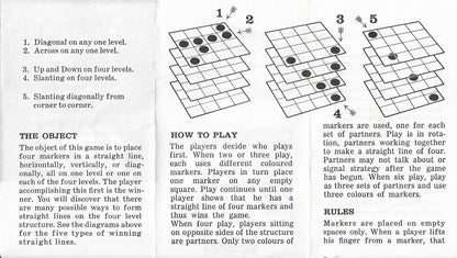 Qubic (1965) Rules of Play – Learn How to Master the Game