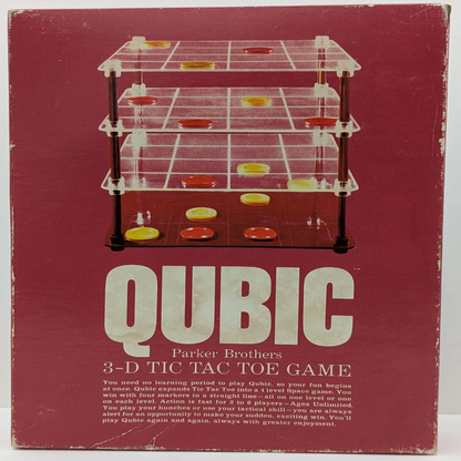 Qubic (1965) – The 3D Noughts and Crosses Board Game