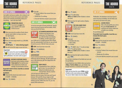 Quick Guide to The Game of Life – Twists and Turns (2007) Rules