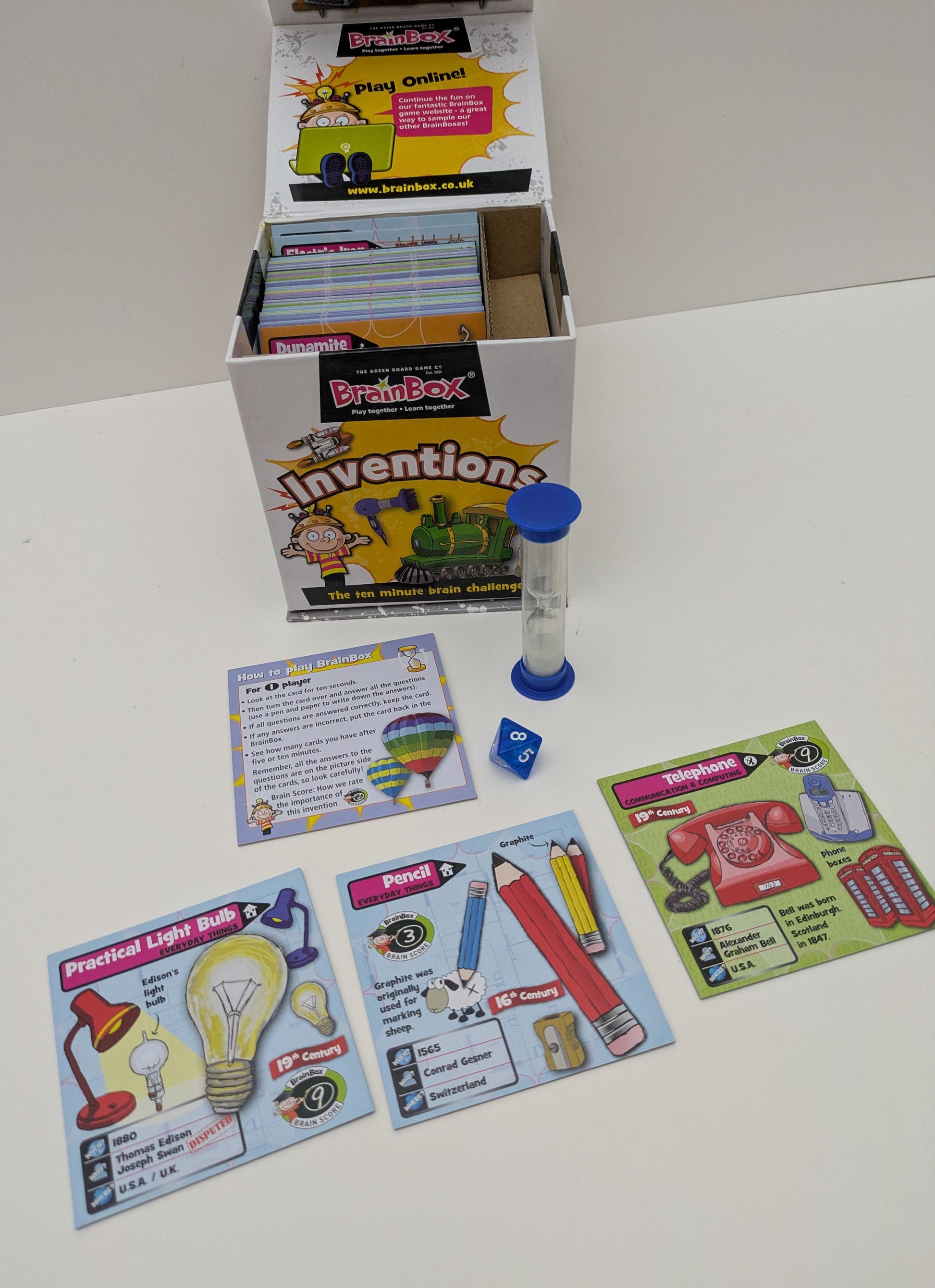 Quick Thinking Challenge in Inventions – BrainBox (2012)
