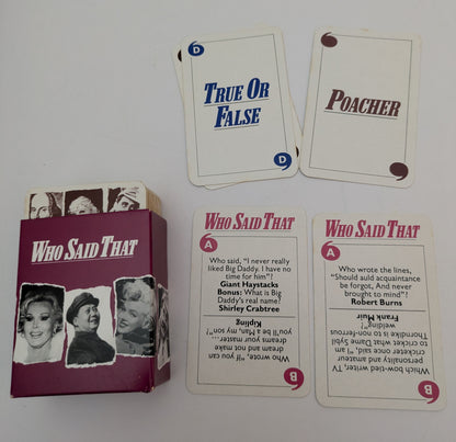 Quotations 1987 A Fun Challenge of Famous Quotes and Quick Thinking