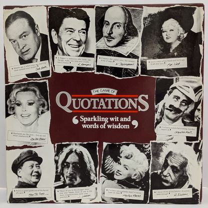 Quotations (1987) – The Famous Sayings and Quotes Word Game