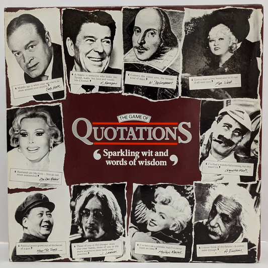 Quotations (1987) – The Famous Sayings and Quotes Word Game
