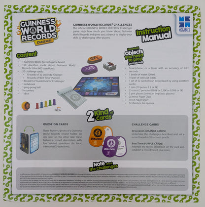 Race against the clock with wild challenges in Guinness World Records Challenges (2018).