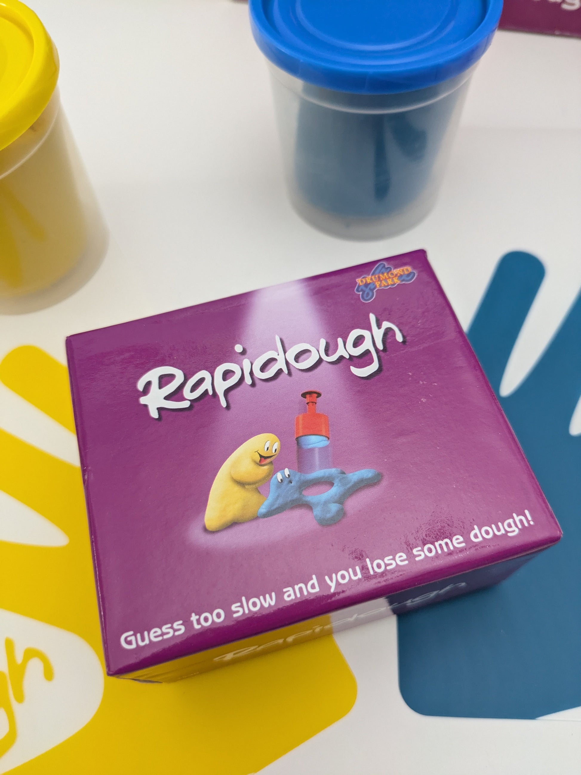 Rapidough (2012) brings all the fun of charades, but with modelling dough instead of actions or words!