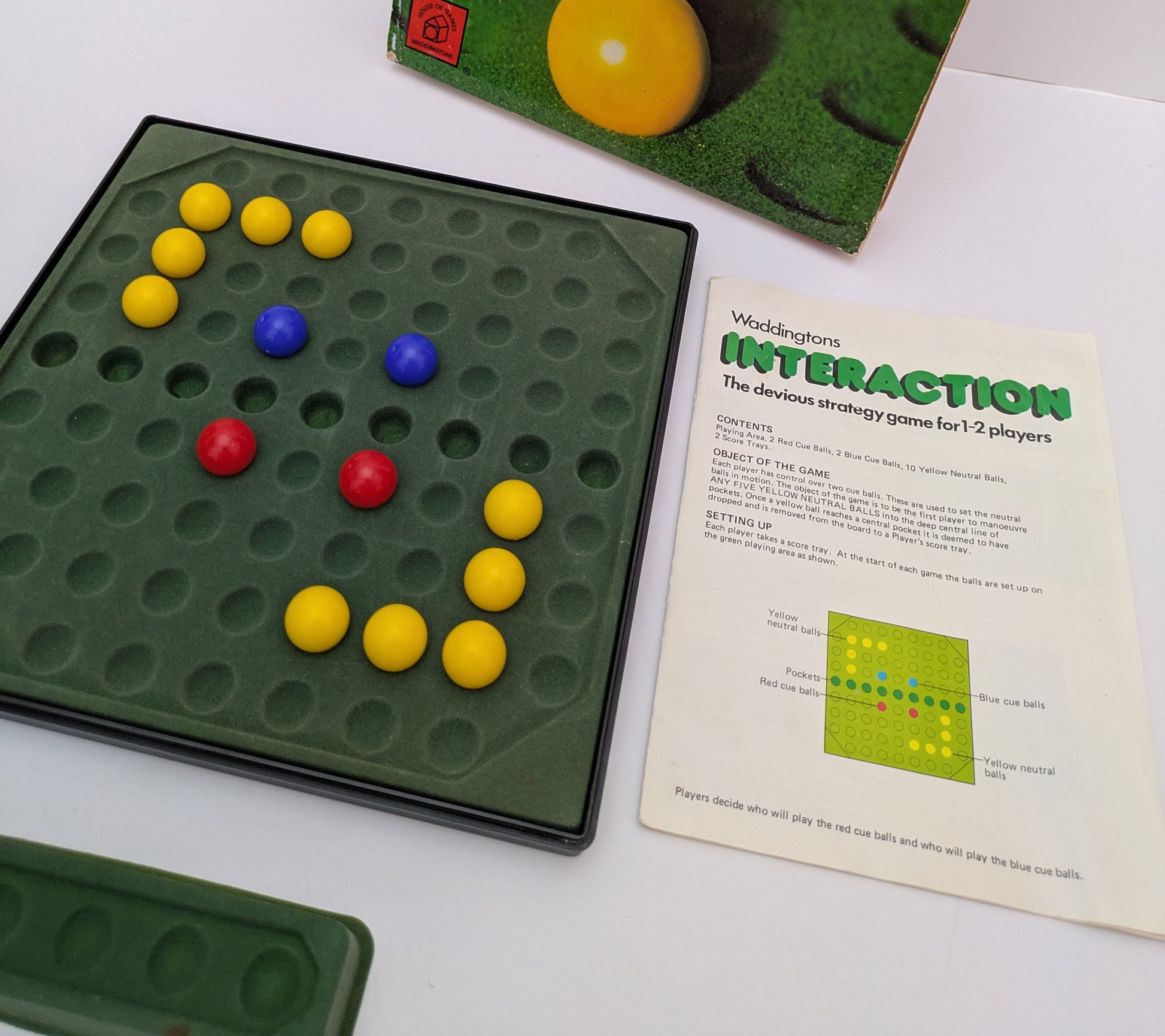 Rediscover Interaction (1978), a Rare Vintage Game of Skill and Momentum