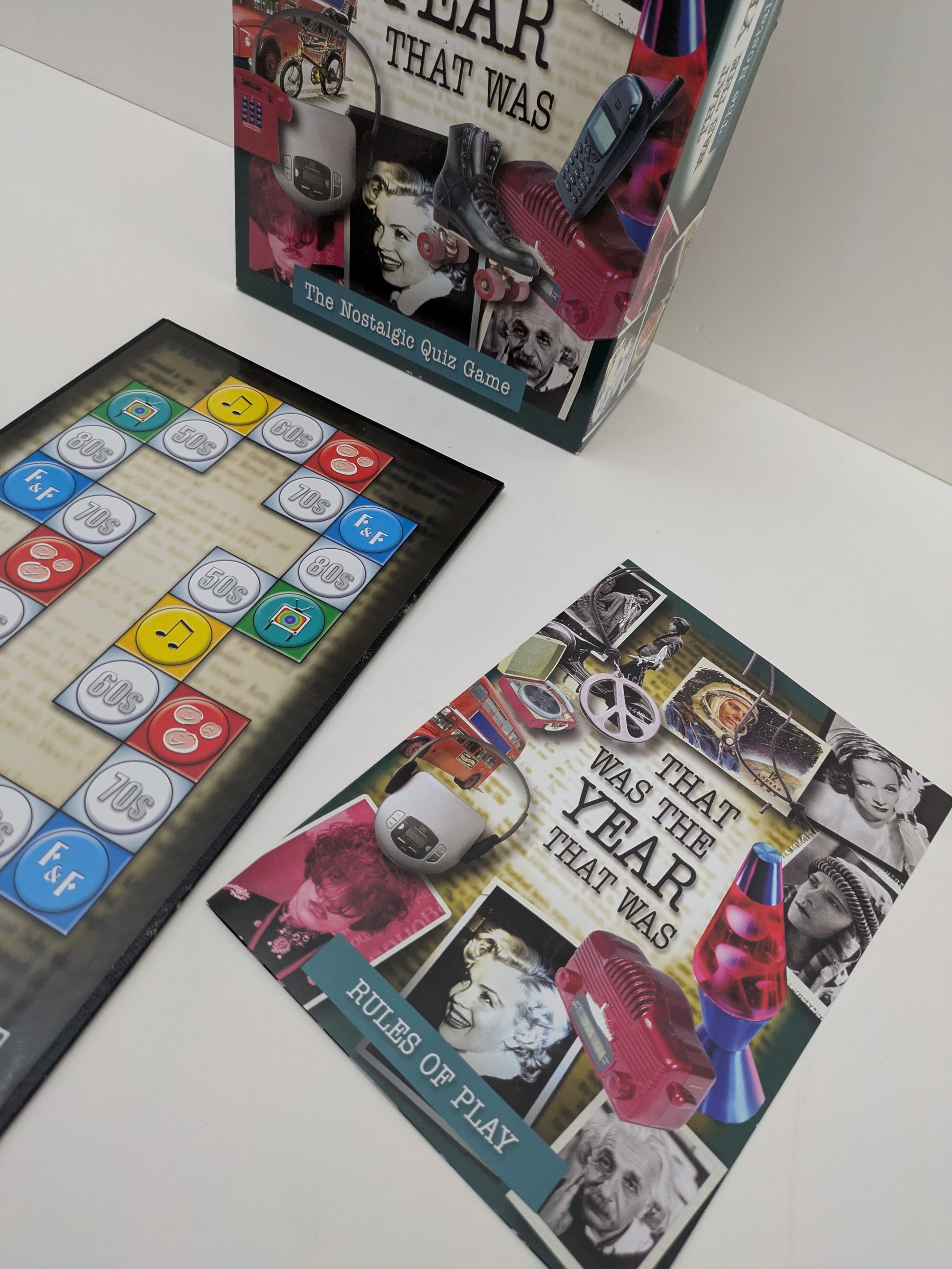 Relive the 50s to 80s with That Was The Year That Was 2006 board game