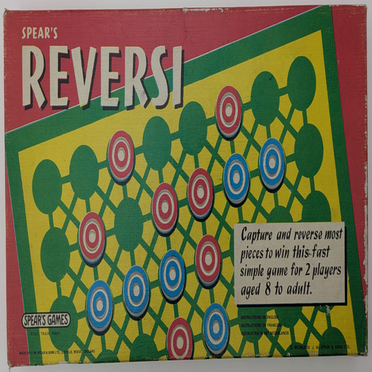 Reversi (1973) – Classic Two-Player Strategy Game