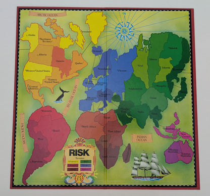 Risk (1985) – A Legendary Board Game of Strategy and Power