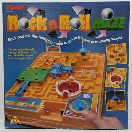 Rock n Roll Maze (1988) – Tomy Puzzle Game