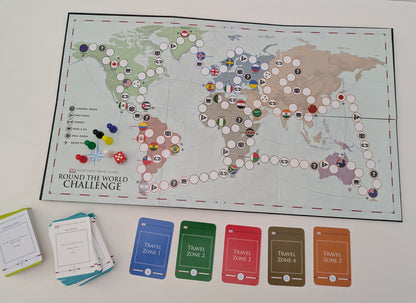 Round the World Challenge (2012) – The Travel Trivia Board Game