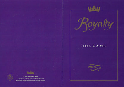 Royalty (1993) is a classic 90s trivia game, ideal for family fun nights and friendly competition.