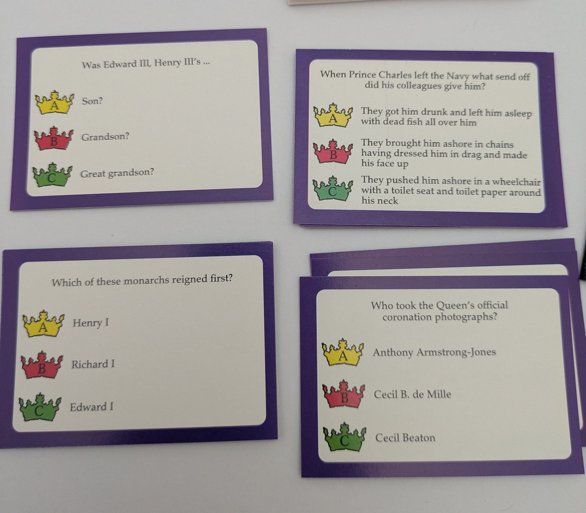 Royalty (1993) mixes history with fun, asking players to think fast and answer correctly to claim the crown.