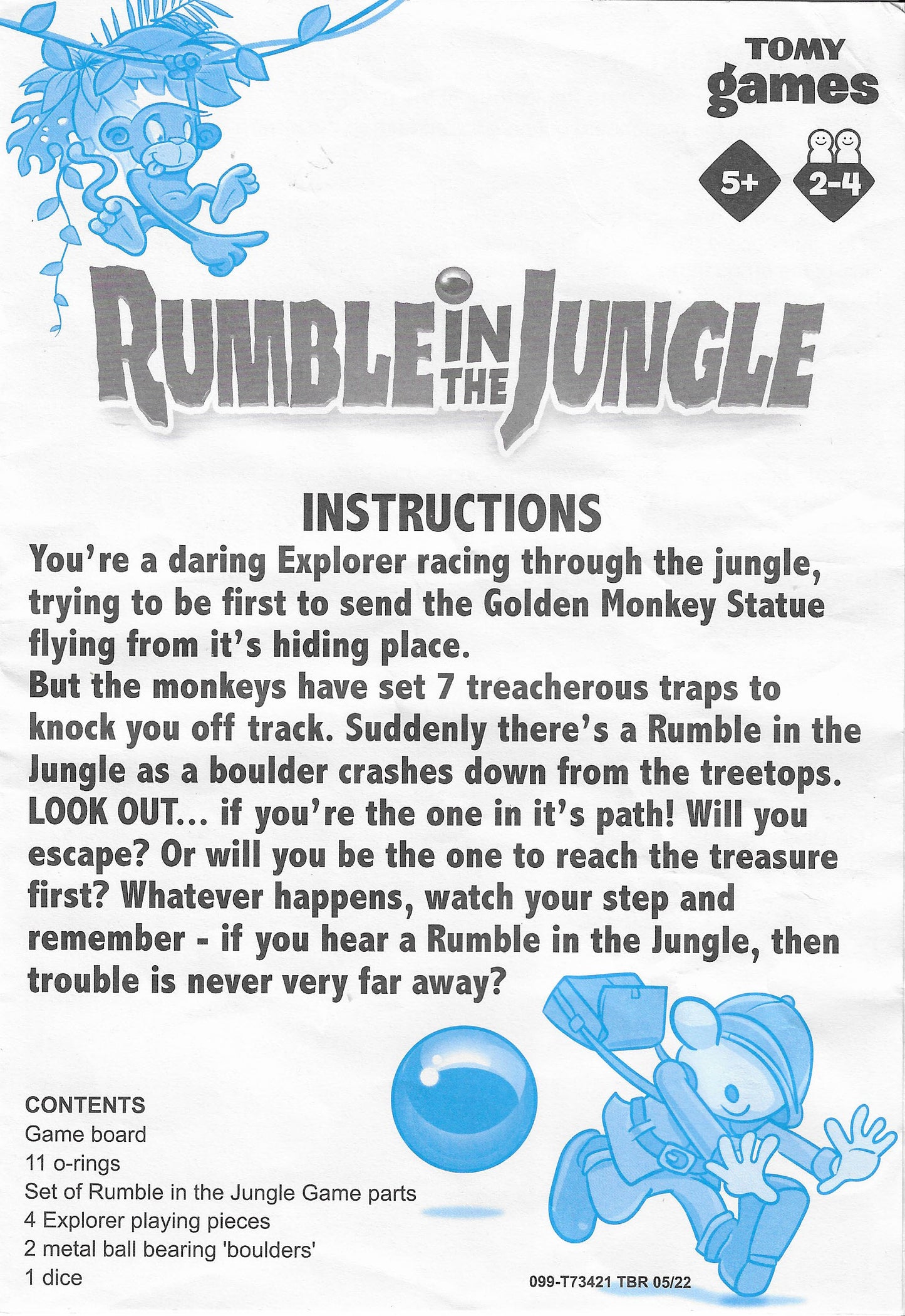 Rules for Rumble in the Jungle (2020) bring the adventure to life.