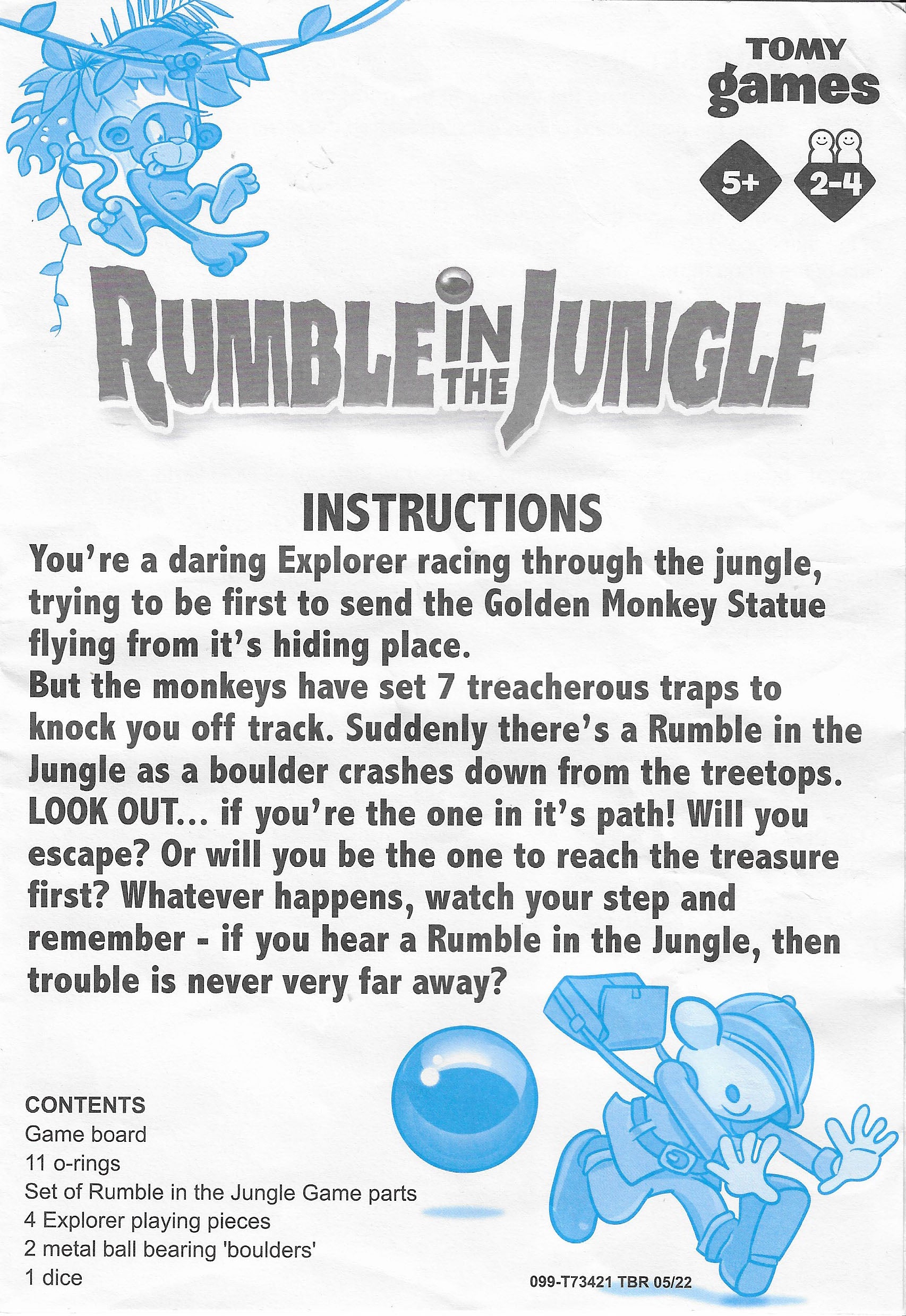 Rules for Rumble in the Jungle (2020) bring the adventure to life.